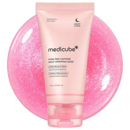 medicube Wrapping Mask Collagen Overnight Peel Off Facial Mask | Elasticity & Hydration Care, Reduces Sagging & Dullness | Hydrolyzed Collagen For Glowing Skin | Korean Skin Care, 2.53 fl.oz